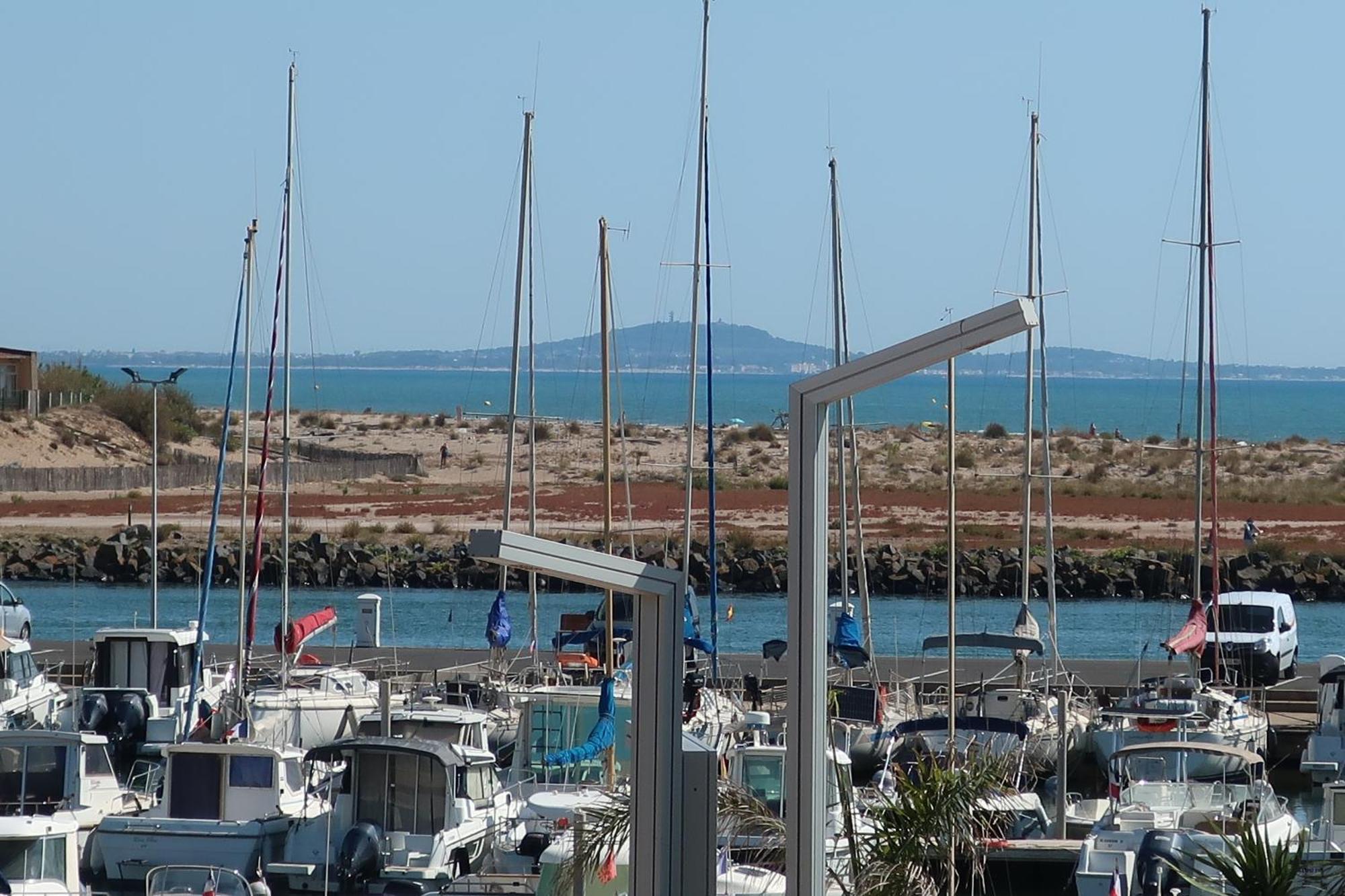 Studio Valras Vue Port Et Mer Wi-Fi Gratuit Exterior photo